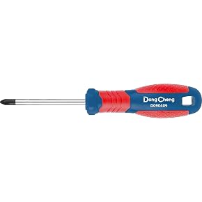 DongCheng HD090303 SL5 x 75mm Magnetic Chrome Vanadium (CR-V) Slotted Flathead Screwdriver