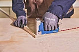 DongCheng HD093600 3-in-1 Heavy-Duty Manual Staple Gun with Adjustable Driving Force (Staples, U-Staples & Brad Nails)