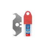 DongCheng HD110502 10-Piece Professional SK5 High-Carbon Steel Hook Utility Knife Replacement Blades (0.6 x 19 x 49mm)