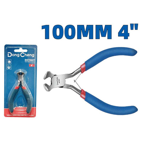 DongCheng HD070607 4-Inch / 100mm Precision Mini End Cutting Plier (End Nippers)