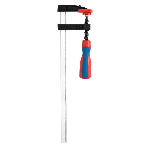 DongCheng HD071201 50x150mm Heavy-Duty Woodworking F-Clamp with Ergonomic Handle (170 KGS Clamp Force)