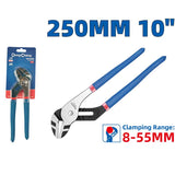 DongCheng HD072010 10-Inch / 250mm Heavy-Duty Water Pump Plier (Max Clamping Open 55mm)