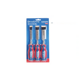 DongCheng HD102200 3-Piece Professional Chrome Vanadium (CR-V) Wood Chisel Set (12mm, 19mm, 25mm)