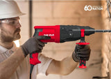 Ralli Wolf 26mm 800W rotary hammer with double insulation for construction, masonry drilling and installation