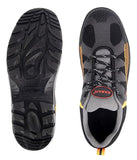 Karam Flytex Grey & Orange Sporty Safety Shoes FS210