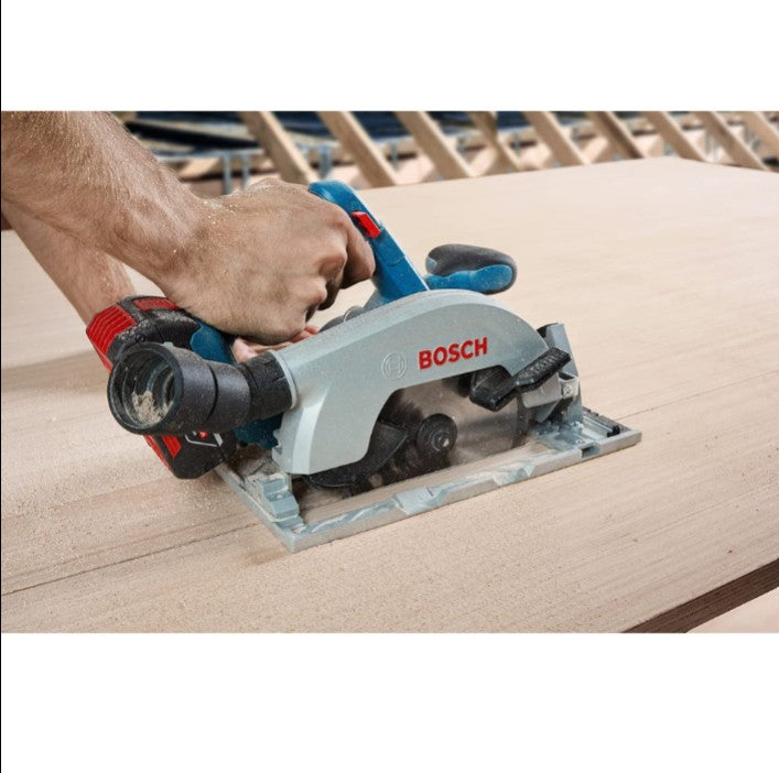 Bosch GKS 185-LI 165mm Professional Cordless Circular Saw | 18V Brushless Motor | 57mm Cutting Depth | Dust Extraction Port | Bare Tool