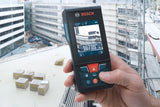 Bosch Professional PRO GLM 150 C Laser Measure | 150 m | Digital Viewfinder | Bluetooth
