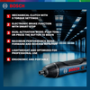 Bosch GO 2.0 Professional Cordless Screwdriver Kit | 3.6V | 5 Nm | 33-Piece Bit Set | 06019H2181