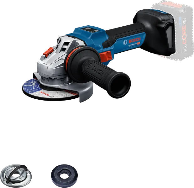 Bosch PRO GWS 18V-15 S Professional Cordless Angle Grinder