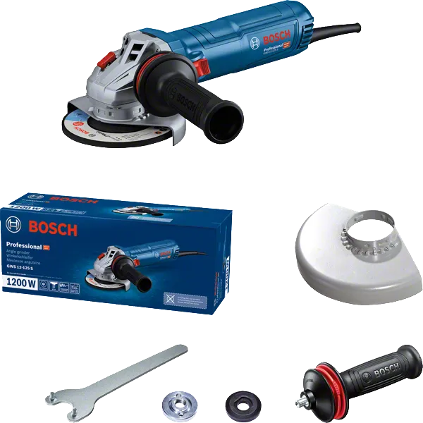 Bosch GWS 12-125 S Professional Small Angle Grinder