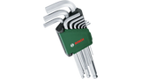 Bosch Hex Key Set 9-Piece | 1600A032V1 | Metric Allen Key Set