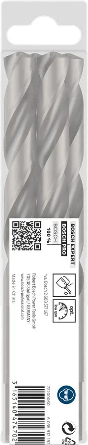 Bosch Professional PRO Metal HSS-G Twist Drill Bit Standard Length