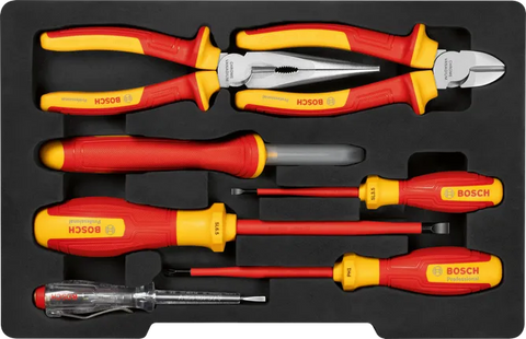Bosch Professional VDE Hand Tools Mixed Set 7 Pcs – 1 600 A02 NG3