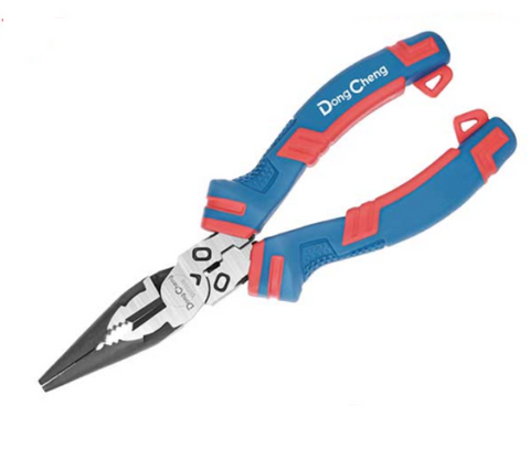 DongCheng 8" High Leverage Long Nose Pliers (D070318)