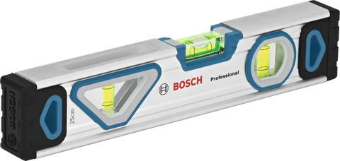 Bosch Professional Magnetic Level 25 cm | Aluminium Box Level | 1 600 A01 6BN
