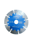 METPLUS Diamond Saw Blade – Segmented, Turbo & Rim Diamond Cutting Blade for Granite, Marble, Concrete, Stone & Tiles