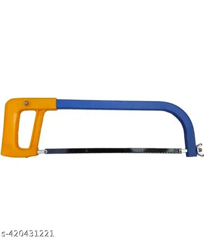 METRO Tubular Hacksaw Frame with Blade – Heavy Duty Metal Cutting Hand Saw Frame for Workshop, Fabrication & Maintenance