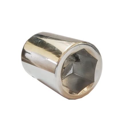 METRO Hexagon Socket 3/4 Inch Drive CRV, Chrome Vanadium Heavy-Duty Socket for Automotive, Mechanical & Workshop Applications