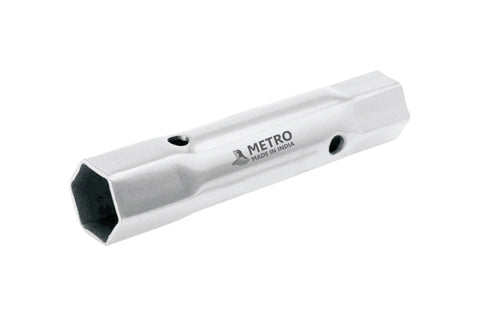 METRO Tubular Spanner, Heavy-Duty Tube-Type Socket Wrench for Automotive, Mechanical, Workshop & General Maintenance Applications