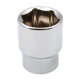 METRO Hexagon Socket 3/4 Inch Drive CRV, Chrome Vanadium Heavy-Duty Socket for Automotive, Mechanical & Workshop Applications