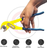 METRO Water Pump Plier Box Joint 10 Inch – Strong Adjustable Groove Joint Plier for Plumbing, Gripping & Maintenance