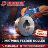 MIG Wire Feeder Roller - 0.8mm Groove for Industrial Welding