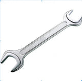 METRO Double Open End Spanner Chrome Vanadium CRV, Professional Hand Wrench for Automotive, Mechanical, Workshop & Maintenance Applications