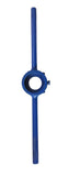 Metro Round Die Handles — heavy alloy steel body, hardened screw, 13/16" to 2". For manual die turning