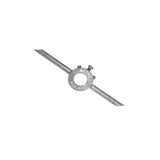 Metro Round Die Handles — heavy alloy steel body, hardened screw, 13/16" to 2". For manual die turning