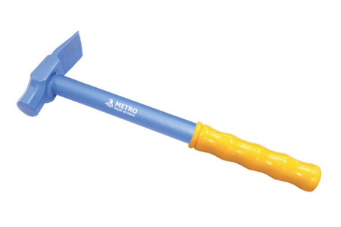 Metro Tesi Hammer, 450g, with or without sleeve grip. Specialized angled head hammer