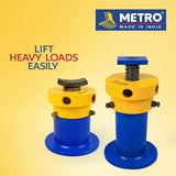 METRO Steel Body Jack Double Lift – Heavy Duty Vehicle Lifting Jack for Tata Ace 5 Ton, Tata Sumo 10 Ton, LCV & Canter 15 Ton