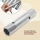 METRO Tubular Spanner, Heavy-Duty Tube-Type Socket Wrench for Automotive, Mechanical, Workshop & General Maintenance Applications