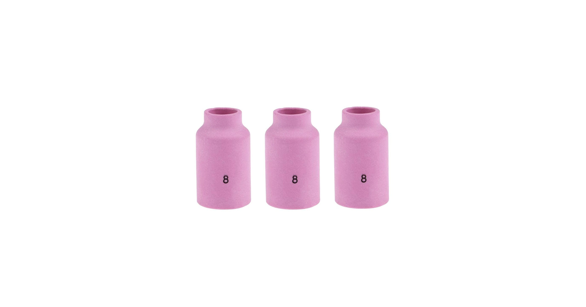 Weldcraft 54N14 No. 8 TIG Welding Ceramic Nozzle – 1/2" Gas Lens Cup