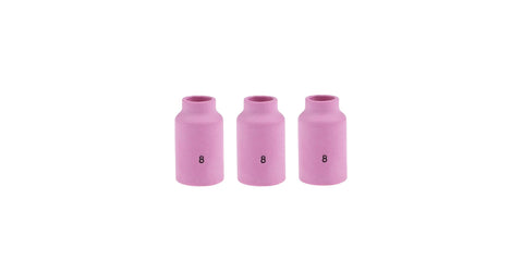 Weldcraft 54N14 No. 8 TIG Welding Ceramic Nozzle – 1/2" Gas Lens Cup