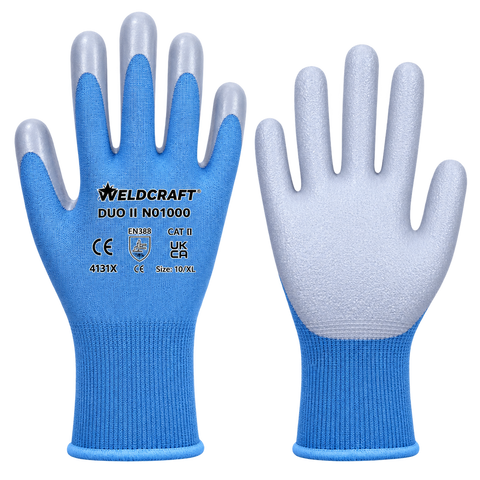 WELDCRAFT DUO II N1000 Work Safety Gloves