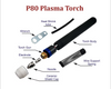 P80 Straight Head Plasma Cutting Torch