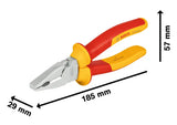 Bosch VDE Combination Pliers 180 mm Professional (1 600 A02 NE1)