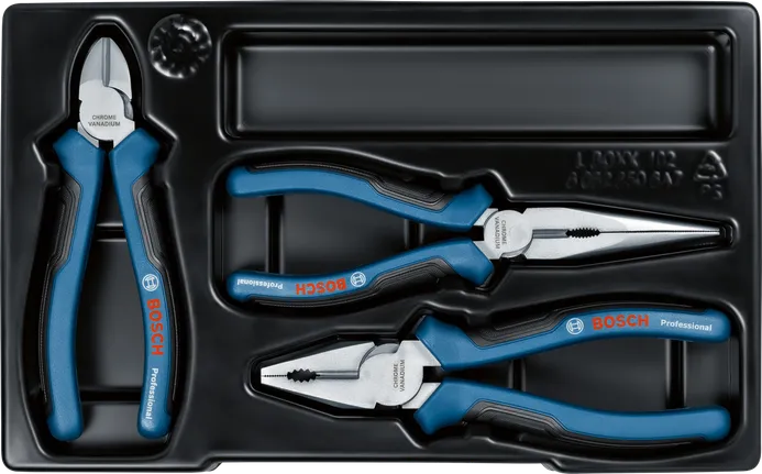 Bosch Pliers Set 3 pcs Professional (1 600 A01 6BG)