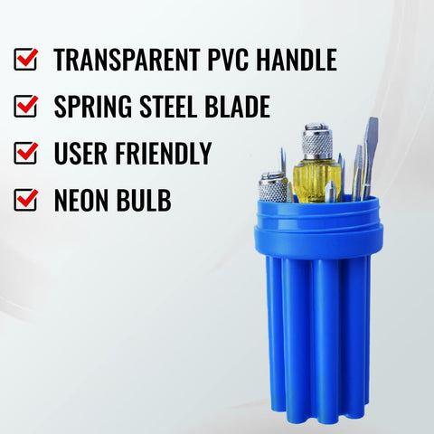 METRO Screwdriver Kit for electrical, mechanical, workshop and DIY applications. Compact multi-piece screwdriver set with convenient storage.