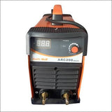  Ralli Wolf RA20 ARC 200 MOSFET inverter welding machine with 30–200A output, 60% duty cycle, 80% efficiency and welding accessories