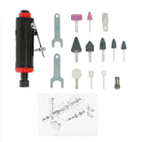 ALLIWOLF DG35 Industrial Air Die Grinder with 35,000 RPM speed, 6mm capacity, 1/4" NPT inlet and lightweight 0.45kg design.