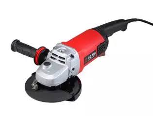 RALLIWOLF AG180 180mm Angle Grinder 2400W Heavy-Duty Electric Grinder, 8500 RPM for Continuous Steel Grinding and Fabrication Applications