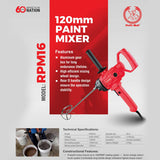 RALLIWOLF RPM16 1000W Paint Mixer