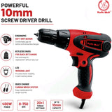 Ralli Wolf RW-SD10 400W 10mm screw drill with 20+1 torque settings for carpentry, drilling and fastening applications