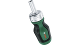 Bosch Stubby Bit Ratchet Screwdriver + 6 Bits | Compact Ratchet Screwdriver