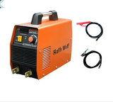  Ralli Wolf RA20 ARC 200 MOSFET inverter welding machine with 30–200A output, 60% duty cycle, 80% efficiency and welding accessories