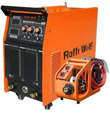 Ralli Wolf RM50 MIG 500IJ Inverter Welding Machine with Separated Wire Feeder & MMA Facility (415V 3-Phase)