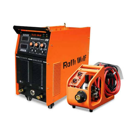 Ralli Wolf RM50 MIG 500IJ Inverter Welding Machine with Separated Wire Feeder & MMA Facility (415V 3-Phase)