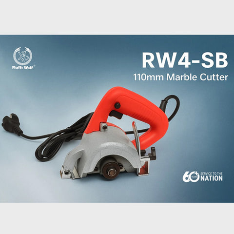 Ralli Wolf RW4-SB 110mm 1200W marble cutter with 11000 RPM for marble and granite cutting applications