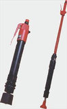 Ralli Wolf FSR1 pneumatic floor sand rammer — long reach, for uniform moulding sand compaction in foundries.